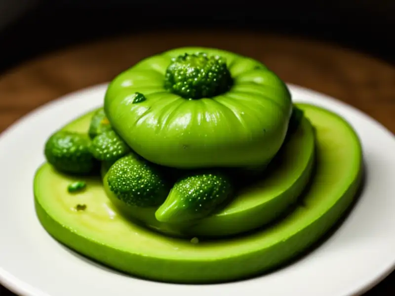 Plat de légumes végétarien