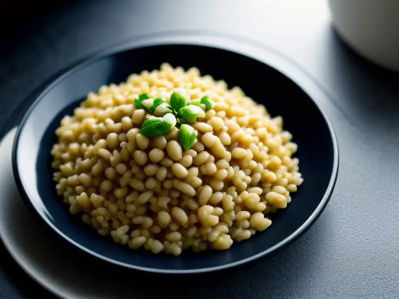 Plov azerbaijani con fagioli bianchi