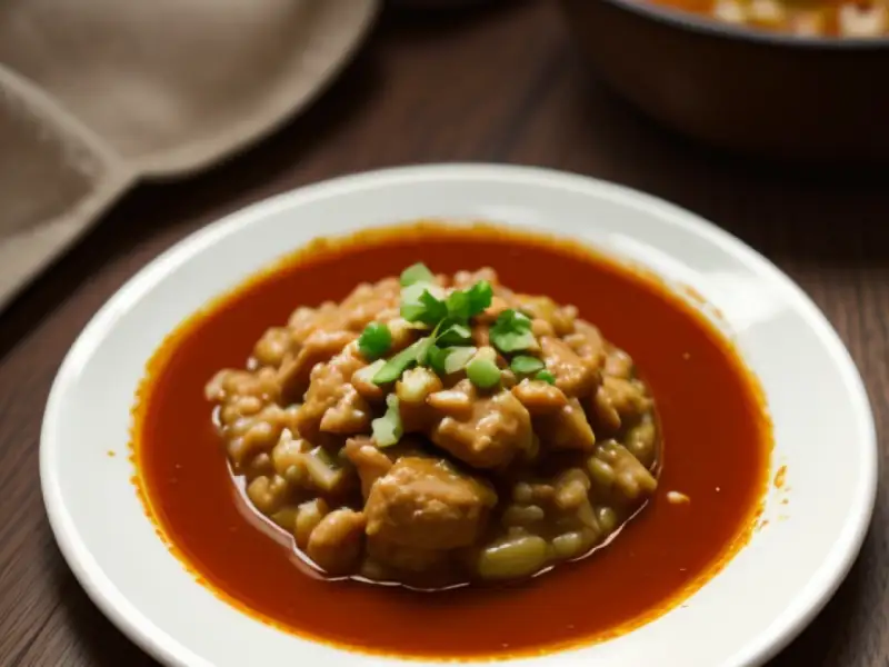 Pollo al curry del Kashmir