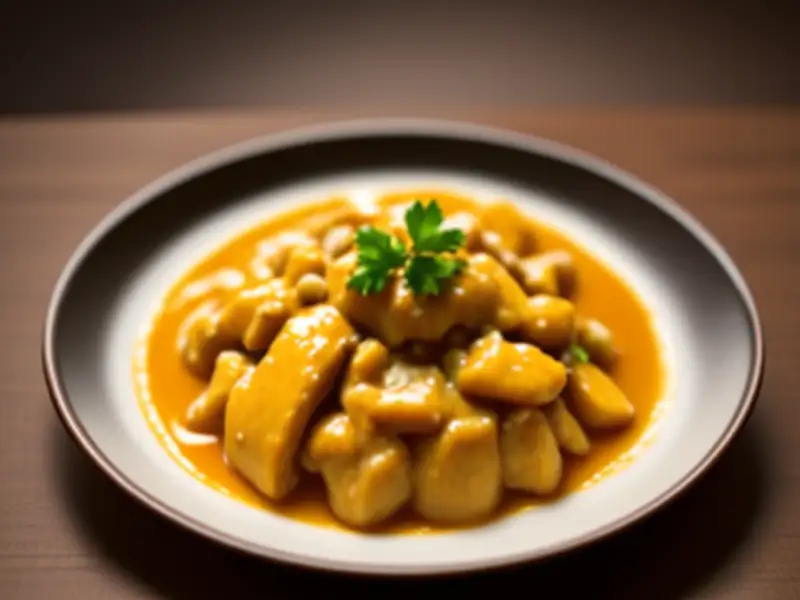 Pollo al curry de Naga