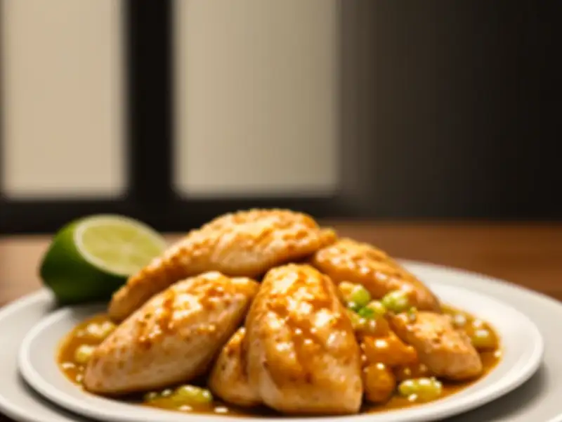 Pollo alla griglia con chipotle e lime