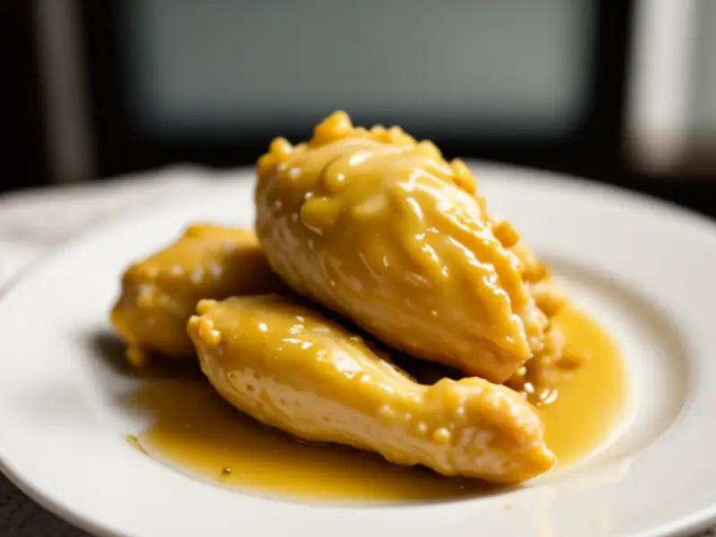Pollo fritto in burro