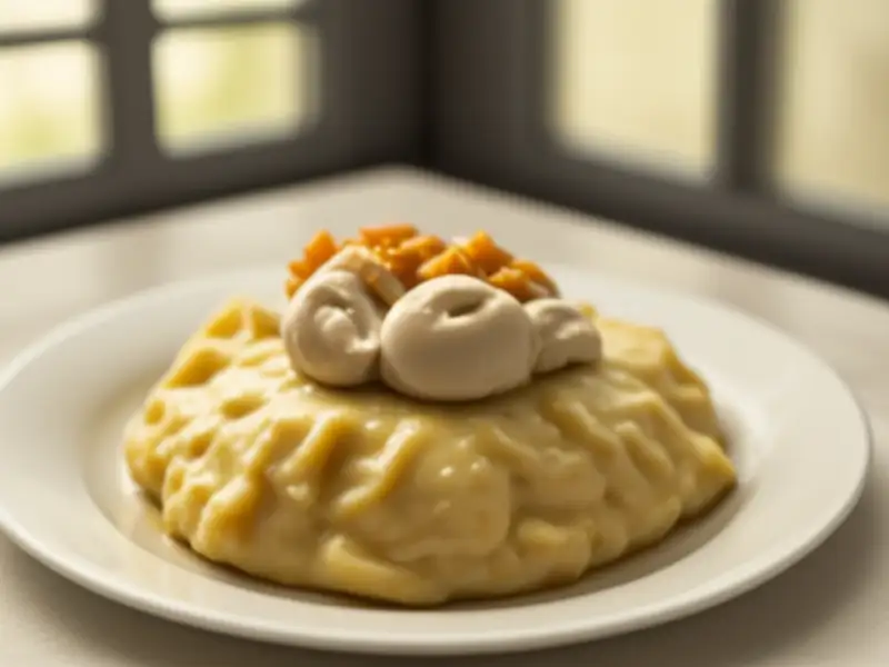 Pollo Nobresse con funghi e panna