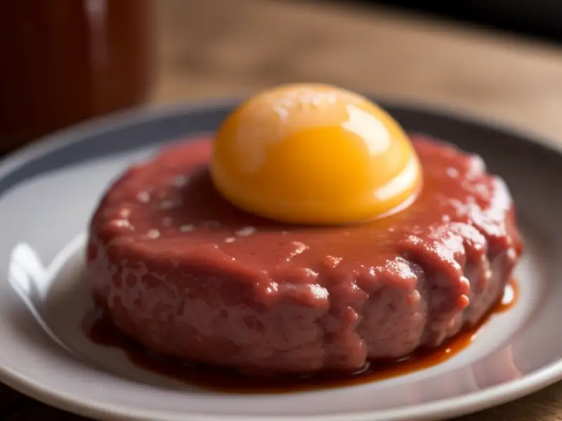 Albóndigas de carne picada con guisantes