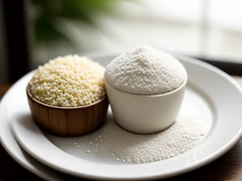 Polvere di riso con cocco