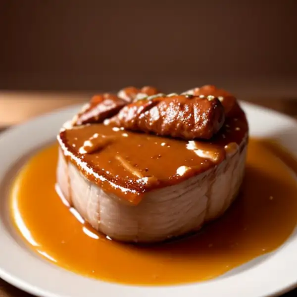 Schweinebraten in römischer Sauce nach Apicius