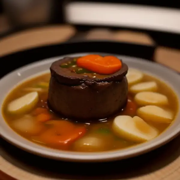 Schmorbraten vom Rind mit Gemüse