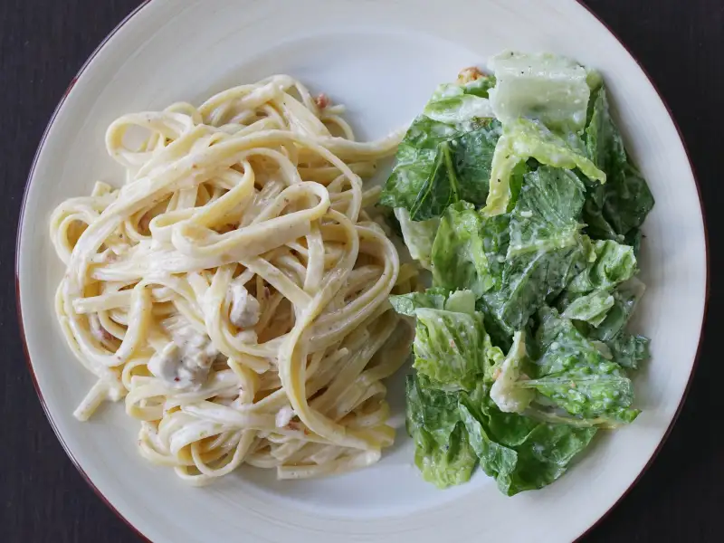 Poulet à l'Alfredo