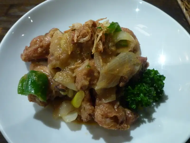Poulet au curry indonésien