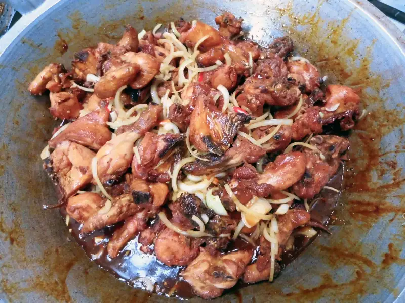 Poulet au soja