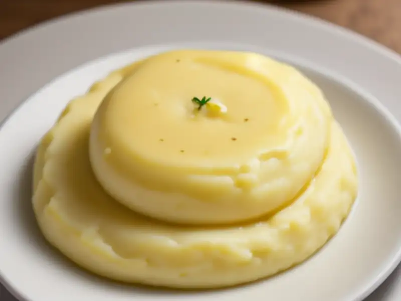 Purê de batata saboroso