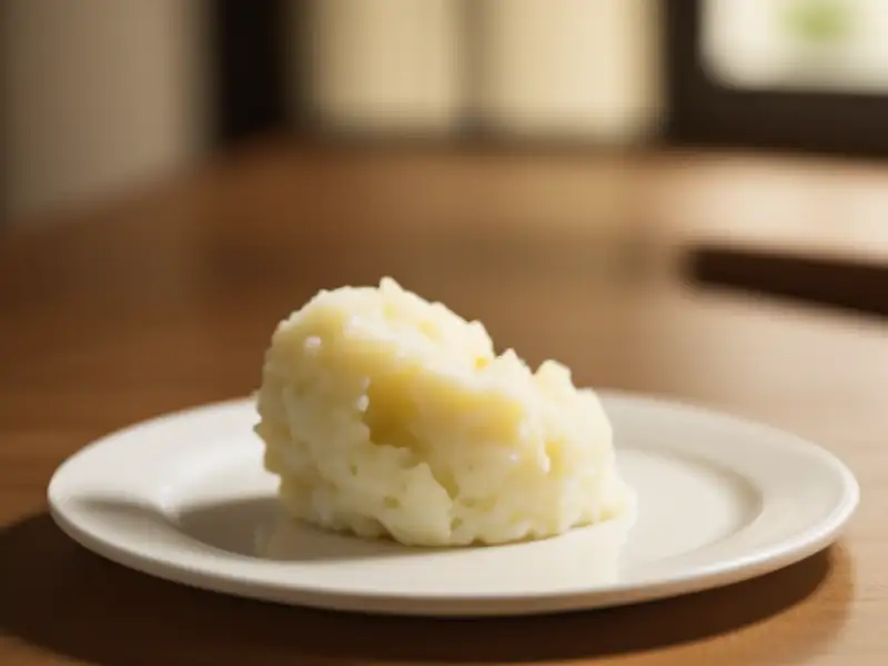 Purè di patate crude