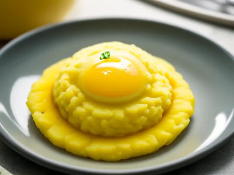 Purê de ovos e batatas à bengali