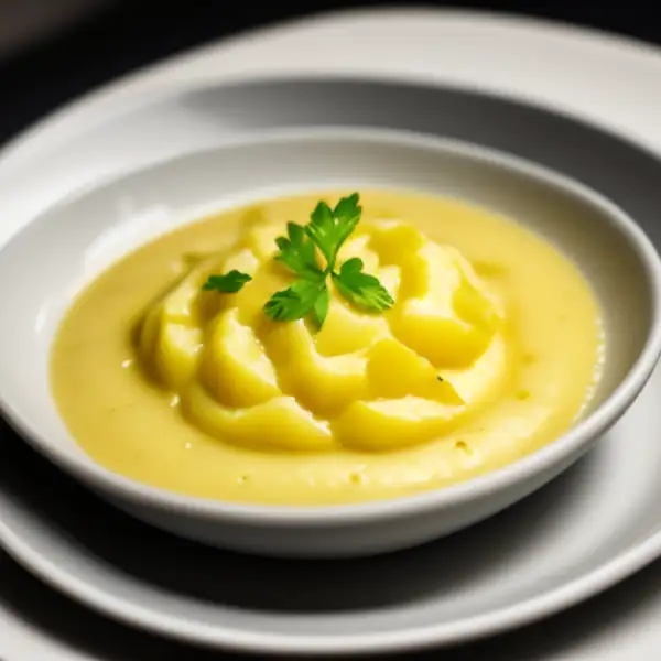 Puré de tupinambo con nuez moscada