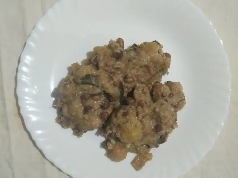 Ingredientes para o preparo do Thiruvathira