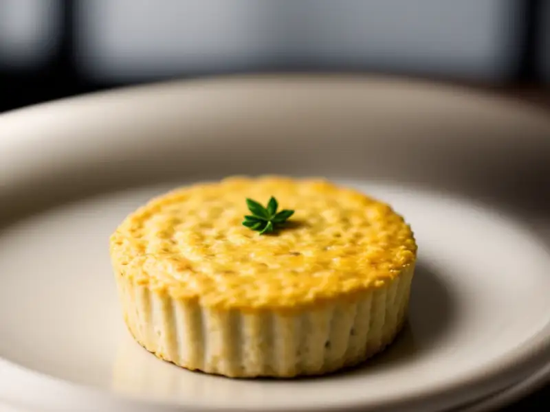 Quiche de tofu, missô e tahine