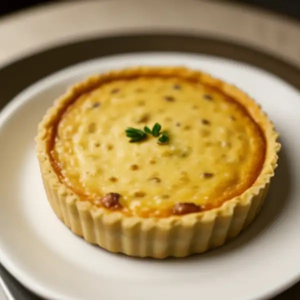 Quiche z oliwek i pomidorów, bez mleka