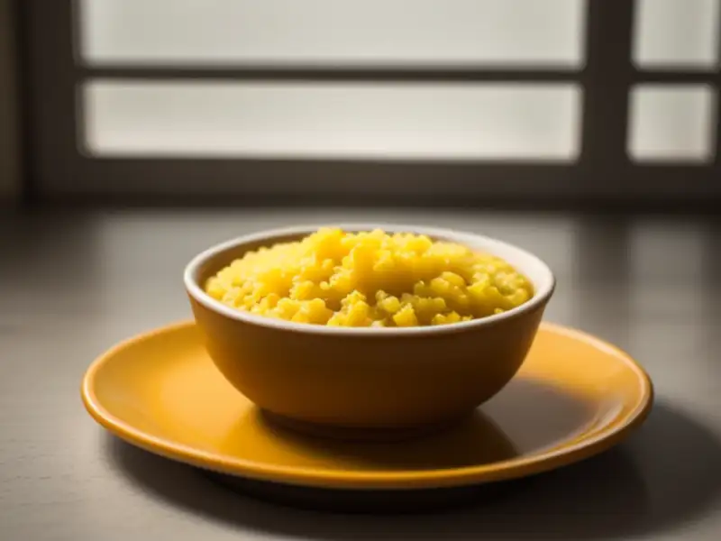 Rava kesari perfumado com ghee