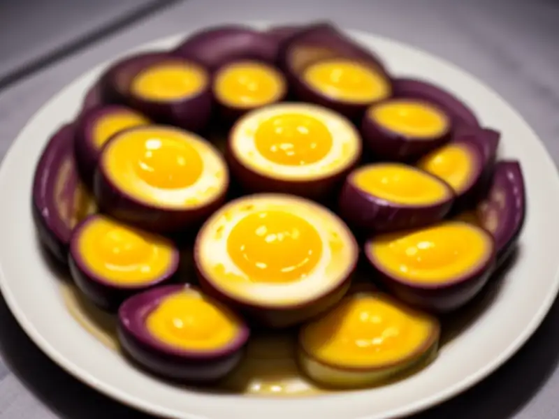 Pastel de berenjena con huevo