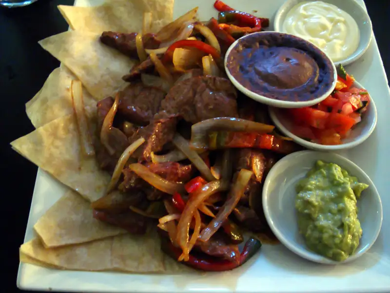 Rindfleisch-Fajitas