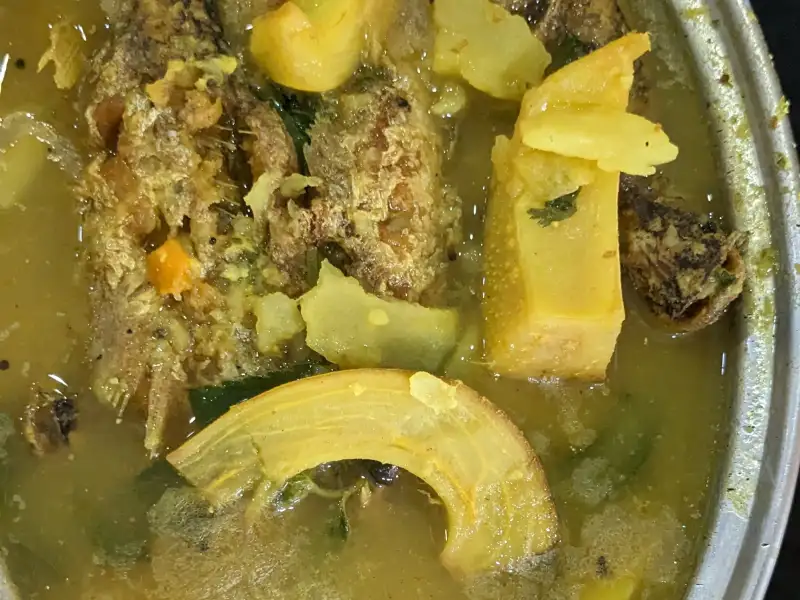Riso con salsa al lime e frutto della passione