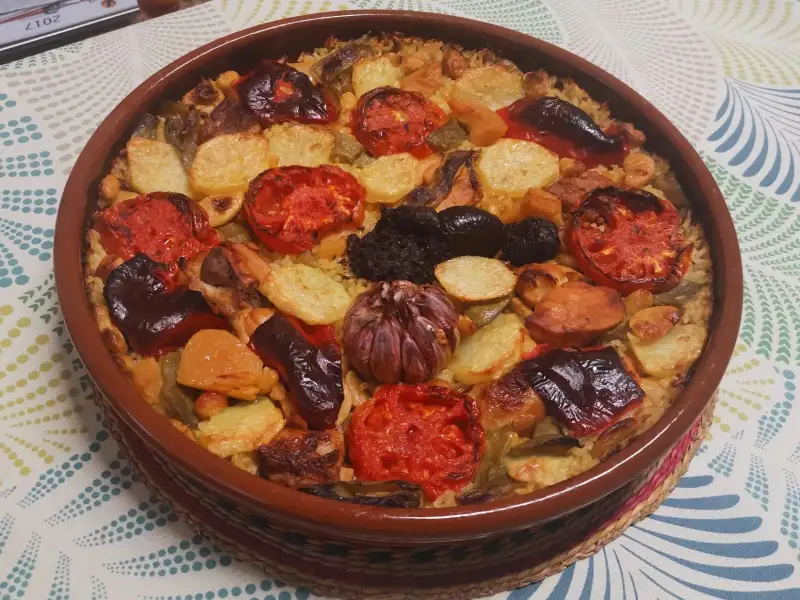 Riso al forno con carne d’Emilia, prodotto da Potries