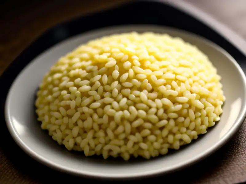 Riz cuit au micro-ondes