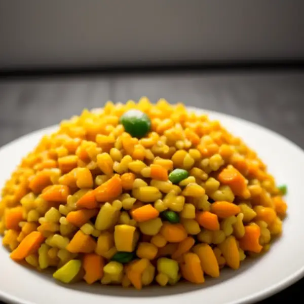 Riz frit façon Kerala aux légumes