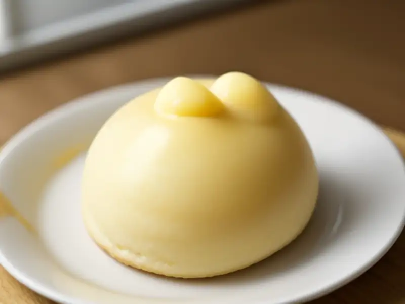 Rocambole macio de limão