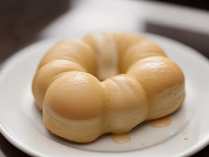 Cinnamon cream-filled biscuit roll