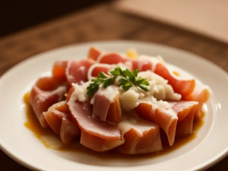 Rôti de jambon Serrano