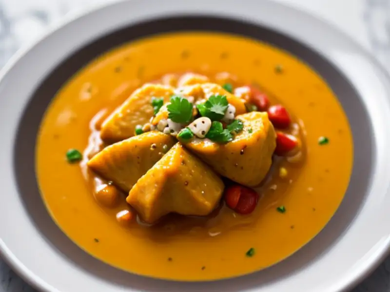 Keralskie curry z rybą