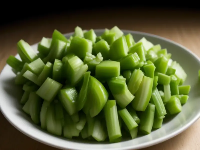 Salada escocesa de alho-poró com vinagrete