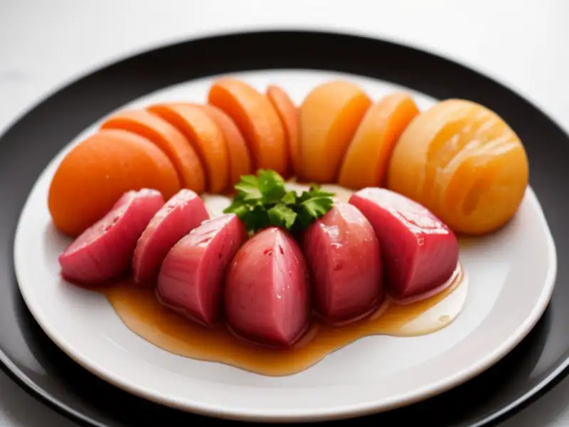 Salada de arenque com beterraba