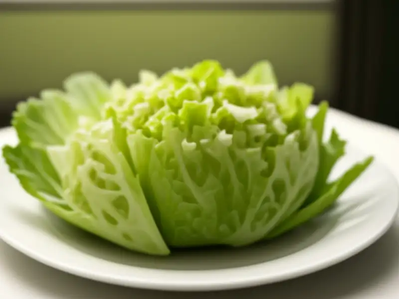 Salada de repolho branco com endro