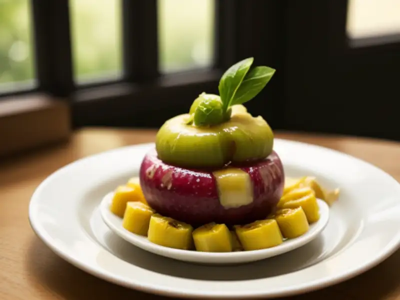 Salada de frutas tropical com figos