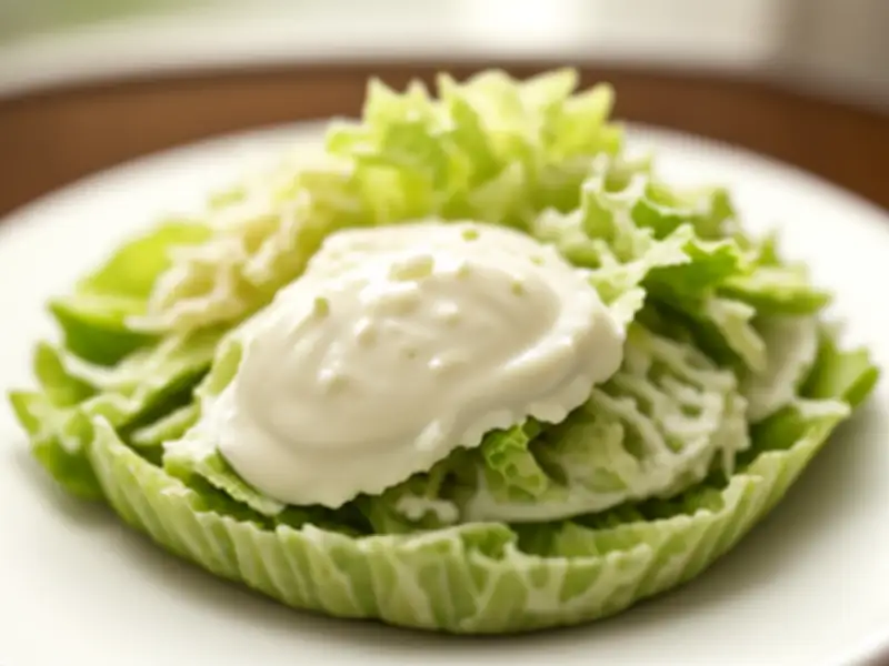 Salade César au poulet et sauce maison