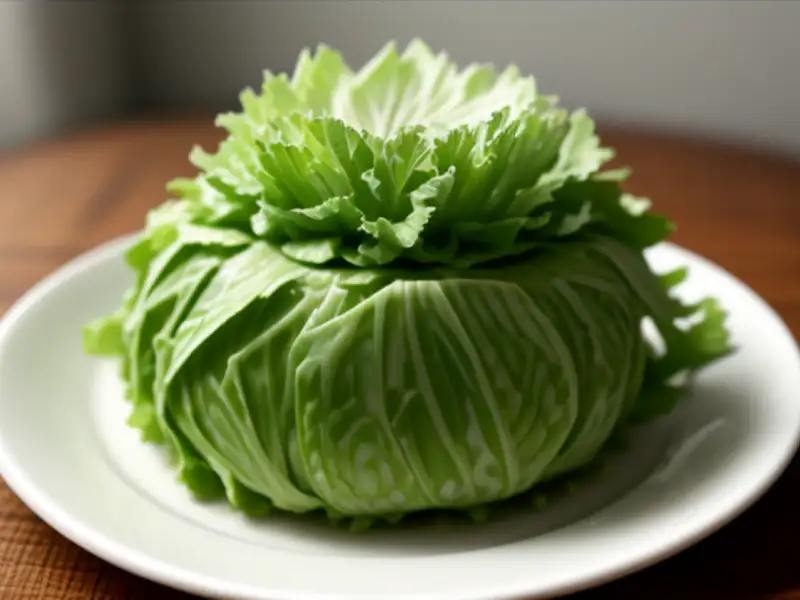 白菜搭配芝麻沙拉