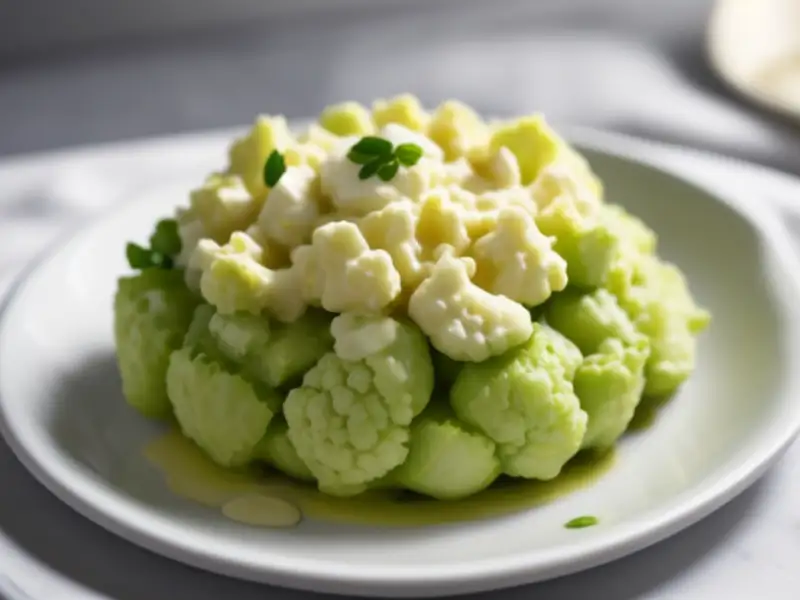 Salade de chou-fleur et de yaourt