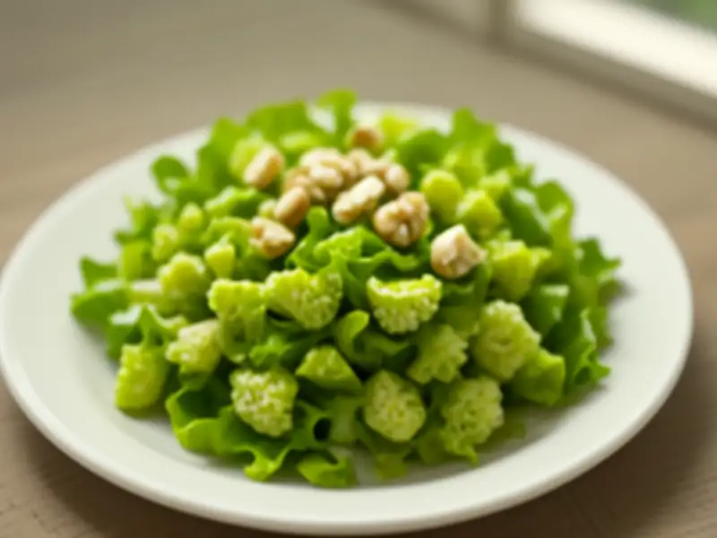 Salade de chou frisé et de noix