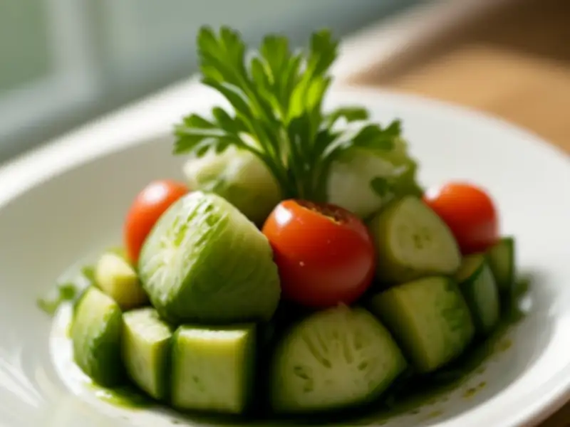 Salade d'été fraîche et colorée