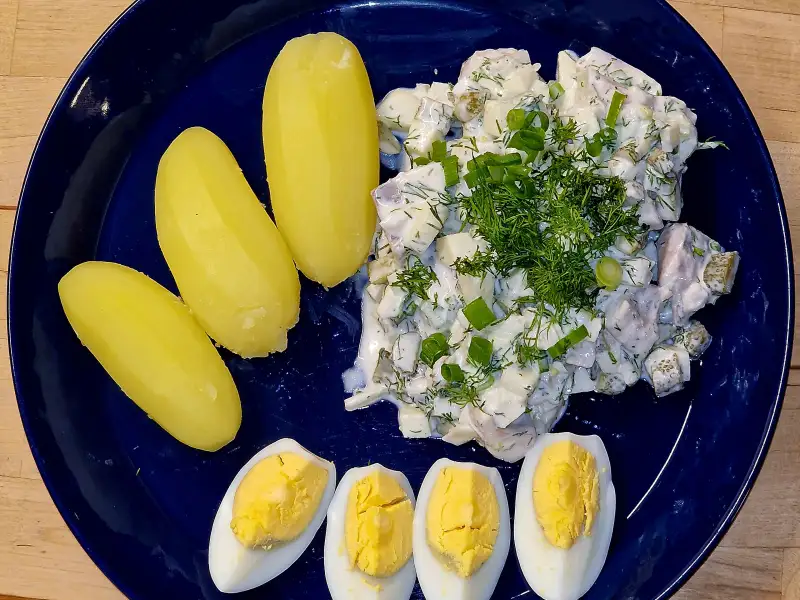 Salade de hareng