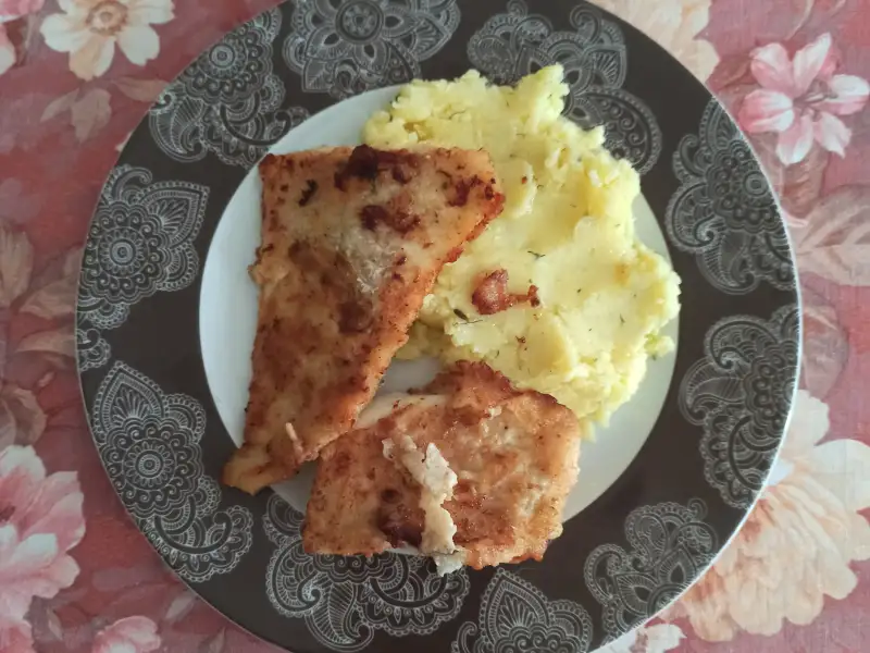 Baked salmon