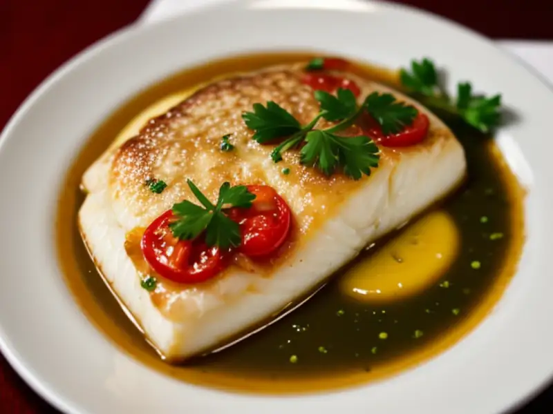 Salmonetes assados à catalã