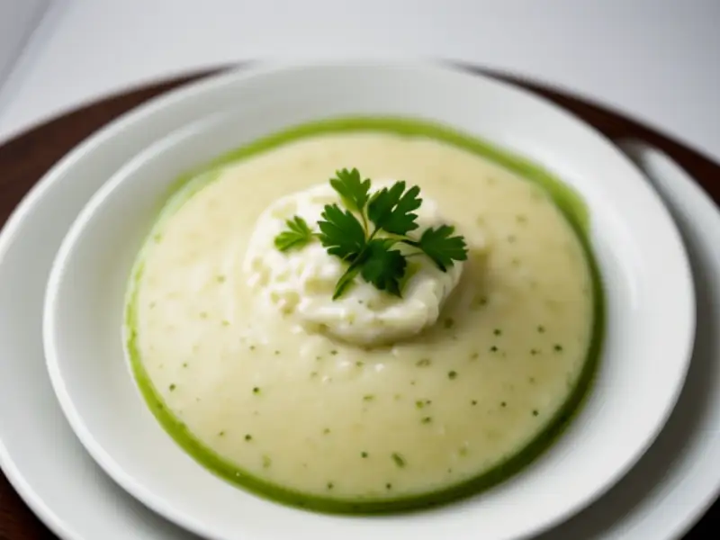 Salsa de ajo con yogur.