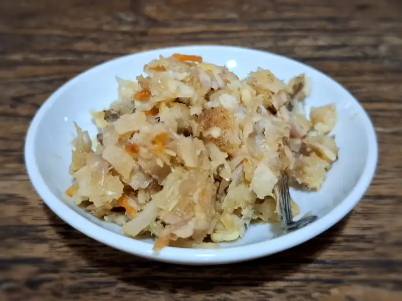 Kandas, salsa di pesce con citronella