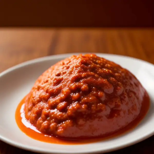 Salsa di pomodoro piccante da conservare