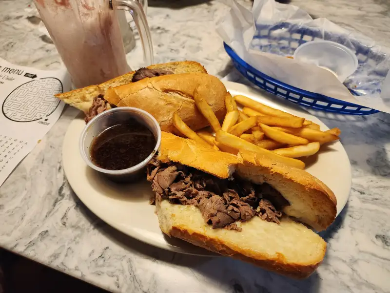 Sándwich au jus