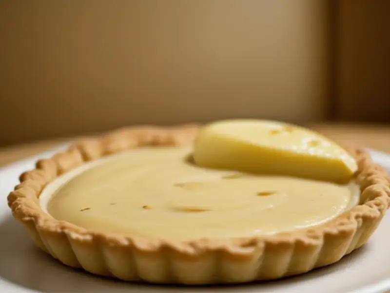Sangkhaya (flan tailandês de leite de coco e pandan)