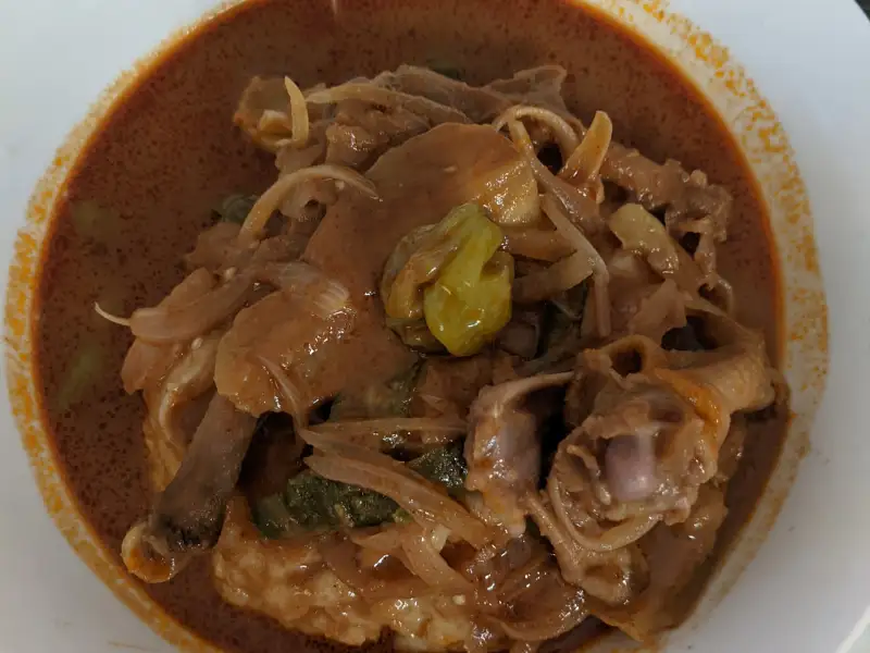 Sauce à l'arachide